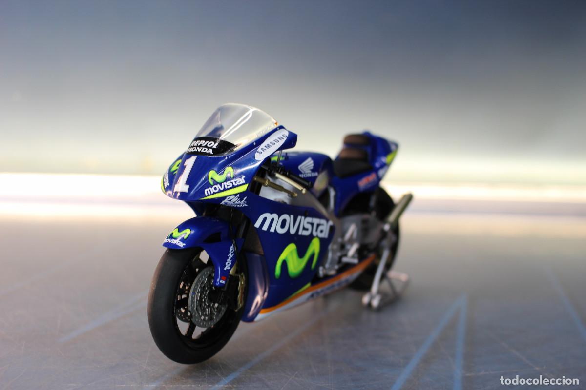 Motos a escala: 09. Maqueta Moto GP: Honda RS250RW. Dani Pedrosa 2005. 1:12.