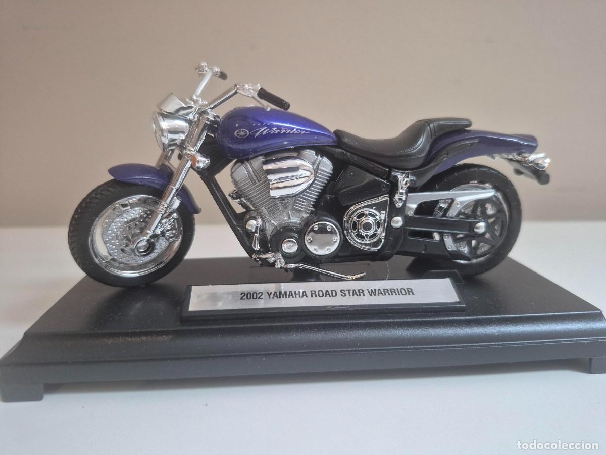 Motos a escala: 1/18 MOTO MOTOCICLETA 2002 YAMAHA ROAD STAR WARRIOR LEGENDARY BIKES 1:18 MOTOCICLISMO