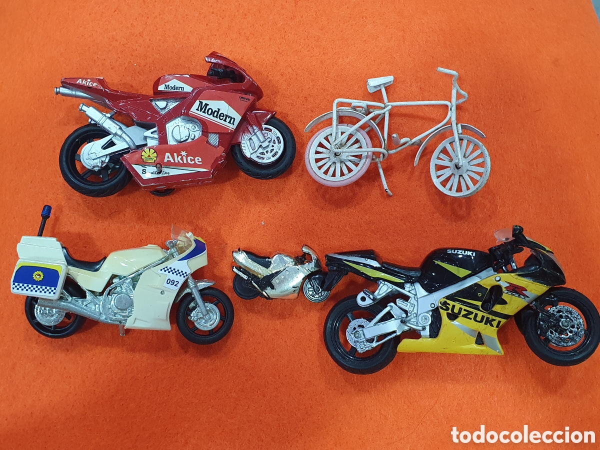 Motos a escala: Lote de motos a escala. (L128)