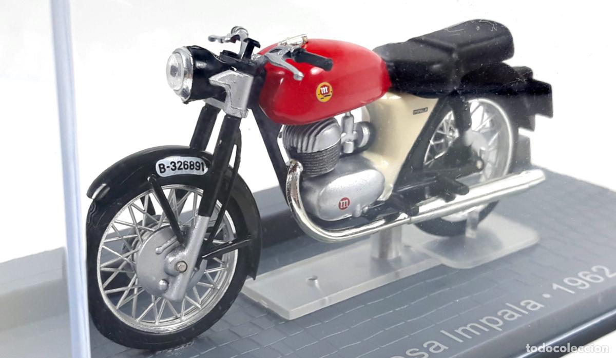 Motos a escala: Motocicleta cl&aacute;sica Montesa Impala / a&ntilde;o 1962 (Escala 1:24) ixo motos cl&aacute;sicas, motorbike motor bike
