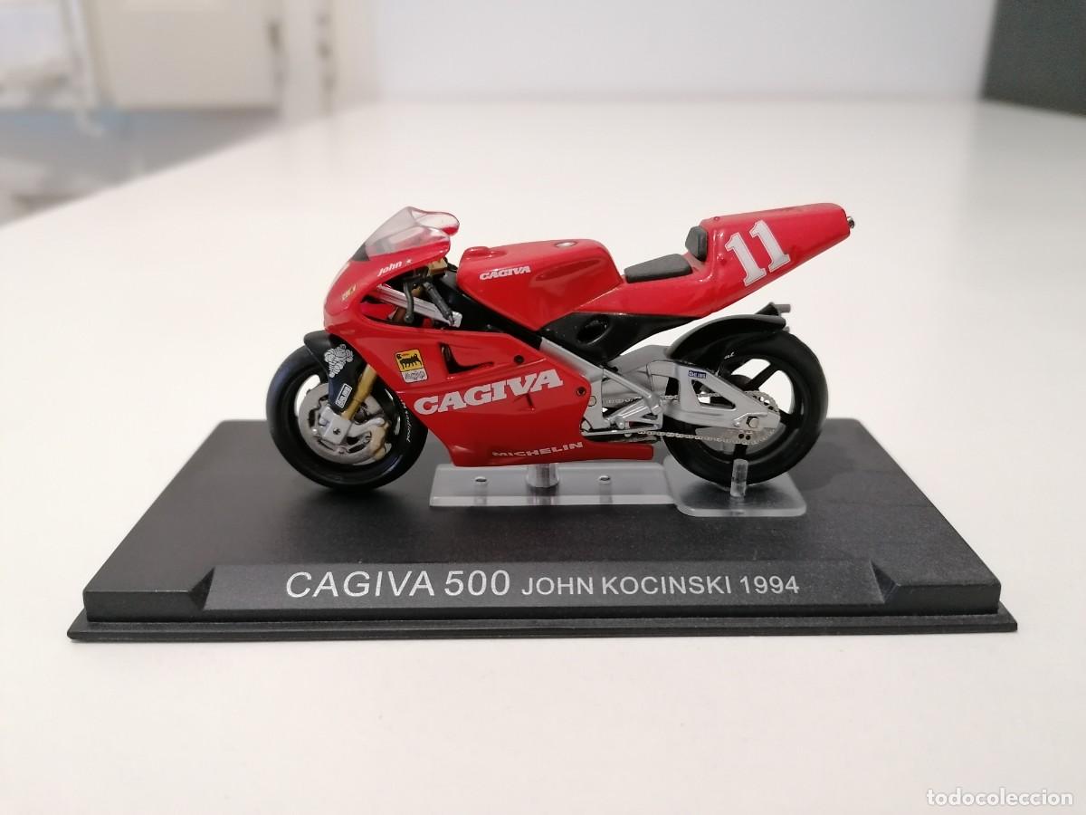 Motos &agrave; l'&eacute;chelle: Altaya 1/24 Cagiva 500 John Kocinski 1994 Buen Estado