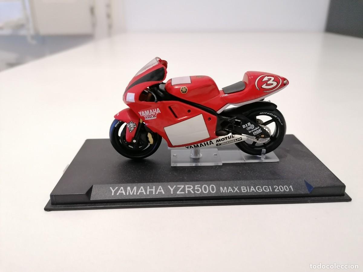 Motorradmodelle: Altaya 1/24 Yamaha YZR500 Max Biaggi 2001 Buen Estado