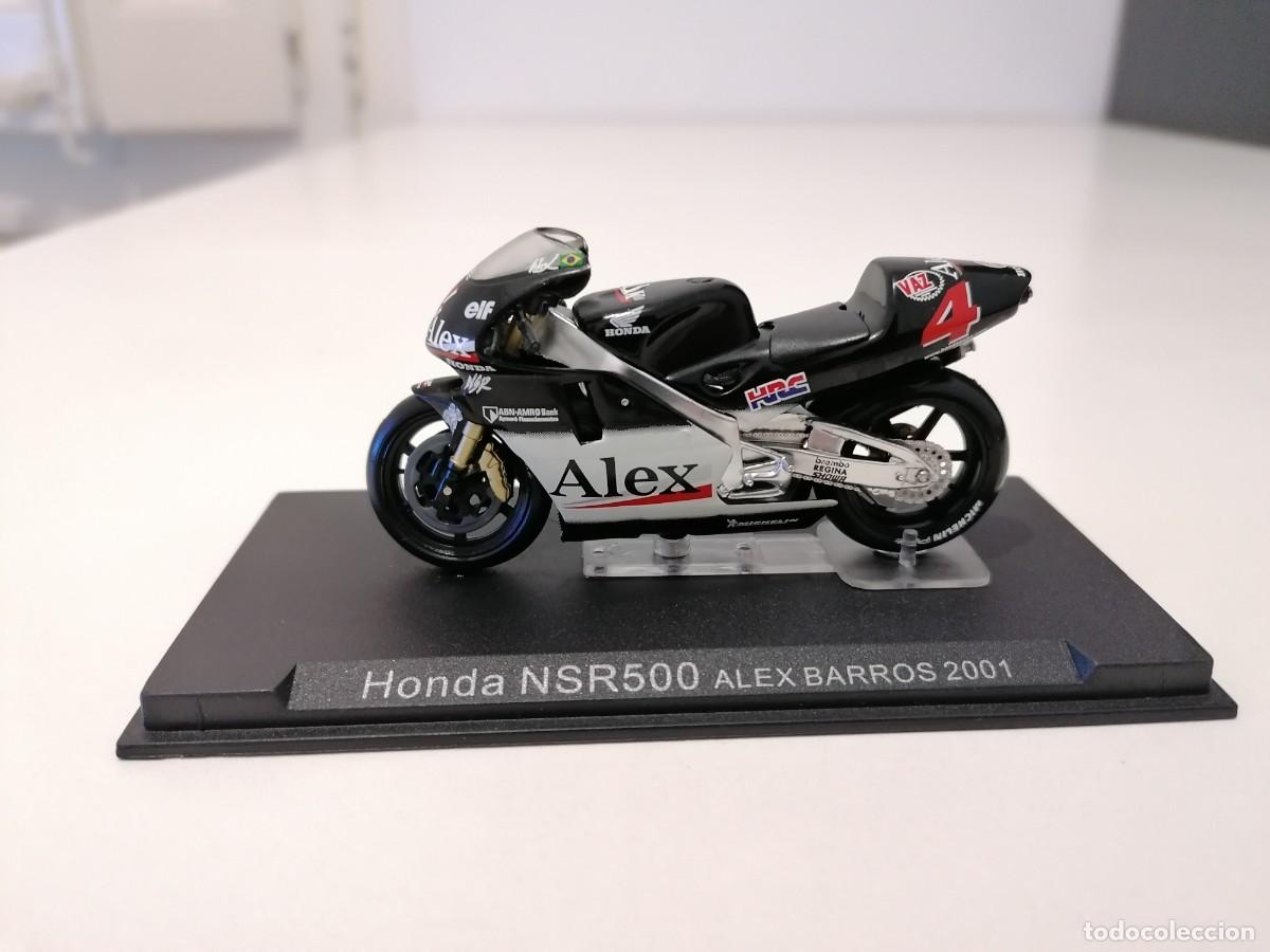 Motorradmodelle: Altaya 1/24 Honda NSR500 Alex Barros 2001 Buen Estado
