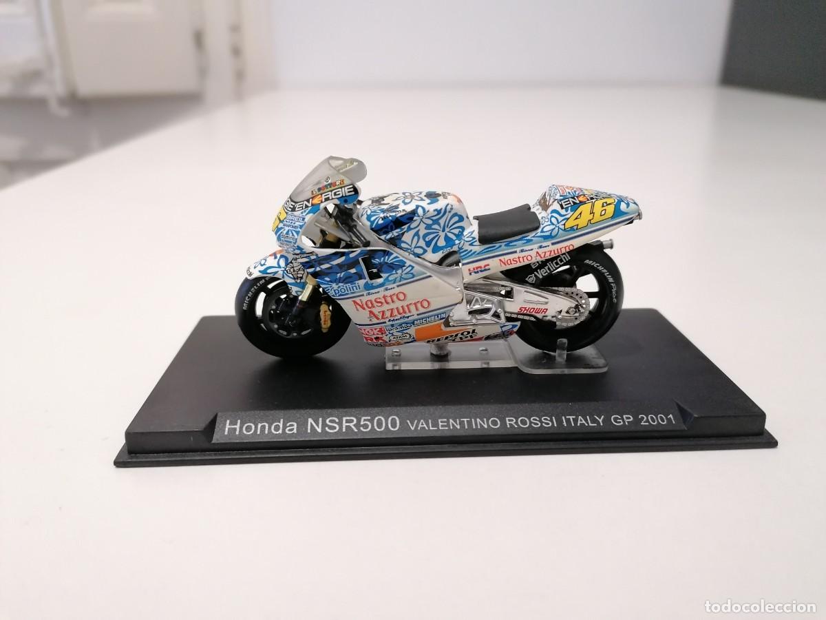 Motos em escala: Altaya 1/24 Honda NSR500 Valentino Rossi GP Italy 2001 Buen Estado