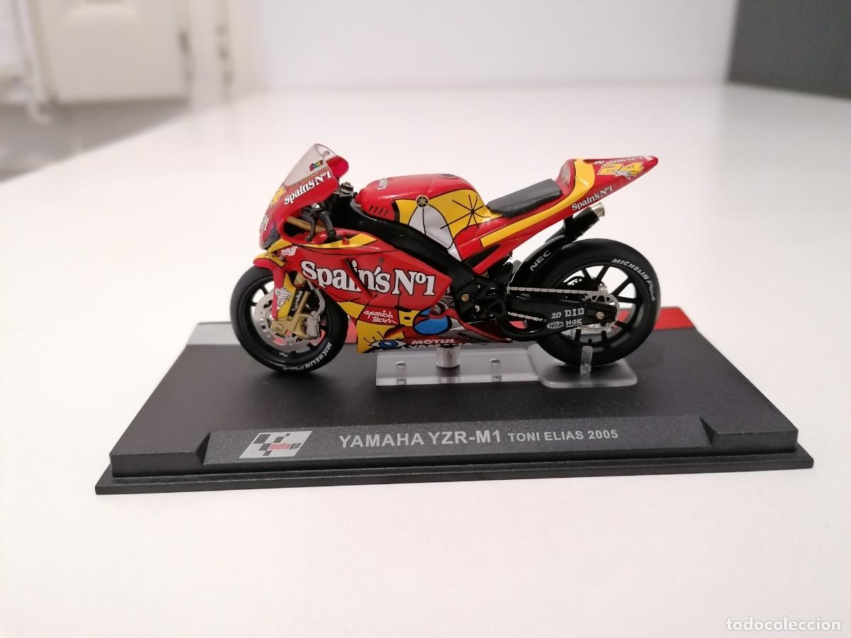 Motorradmodelle: Altaya 1/24 Yamaha YZR-M1 Toni Elias 2005 Buen Estado