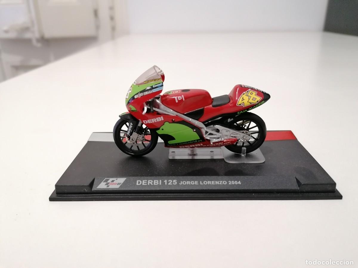 Motorradmodelle: Altaya 1/24 Derbi 125 Jorge Lorenzo 2004 Buen Estado