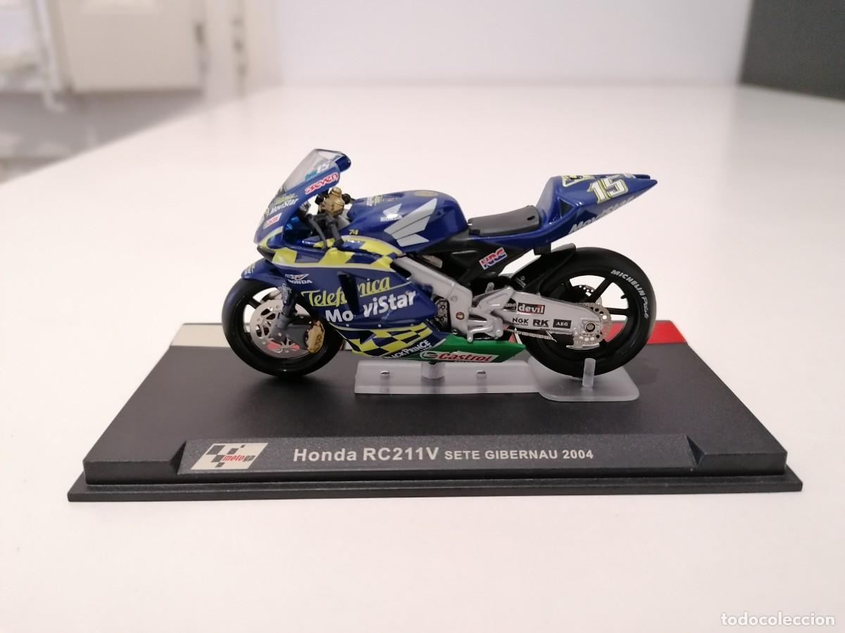 Motos em escala: Altaya 1/24 Honda RC211V Sete Gibernau 2004 Buen Estado