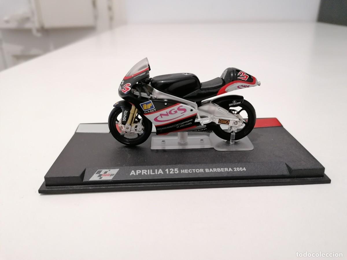 Motorradmodelle: Altaya 1/24 Aprilia 125 Hector Barbera 2004 Buen Estado