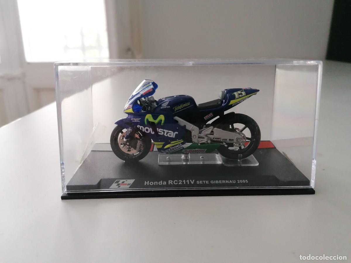 Motorradmodelle: Altaya 1/24 Honda RC211V Sete Gibernau 2005 Buen Estado