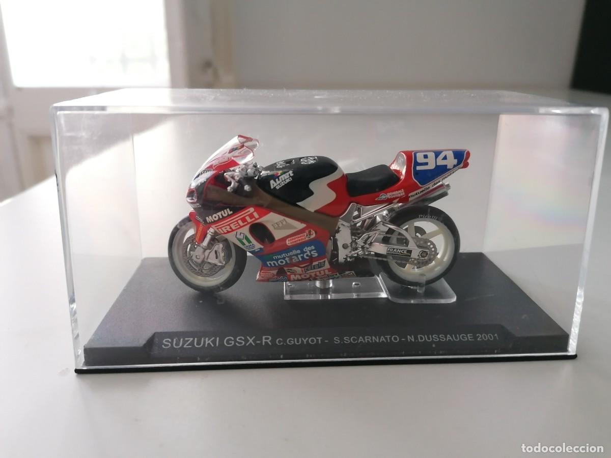 Motorradmodelle: Altaya 1/24 Suzuki GSX-R Guyot Scarnato Dussauge 2001 Buen Estado