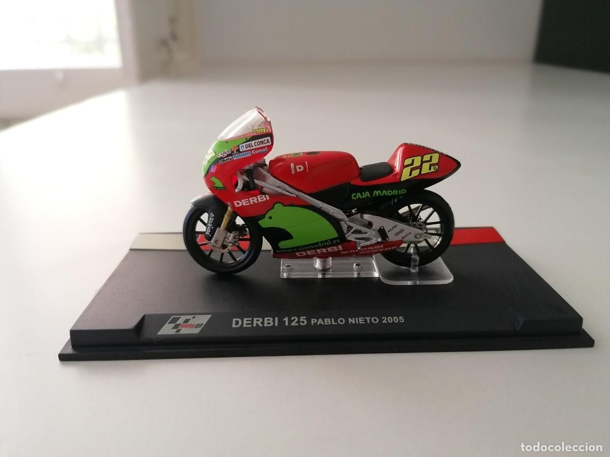 Motorradmodelle: Altaya 1/24 Derbi 125 Pablo Nieto 2005 Buen Estado
