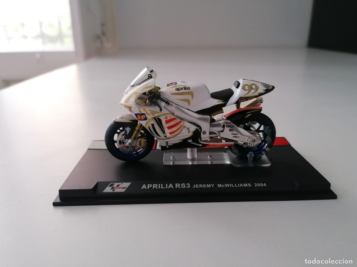 Motos a escala: Altaya 1/24 Aprilia RS3 Jeremy McWilliams 2004 Buen Estado