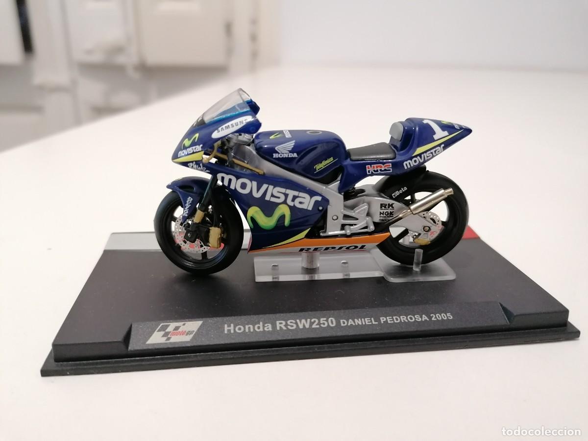 Motorradmodelle: Altaya 1/24 Honda RSW250 Daniel Pedrosa 2005 Buen Estado