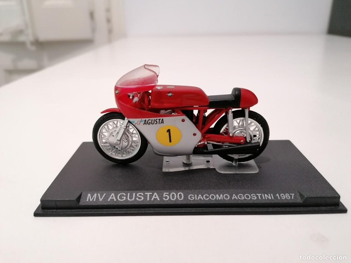 Motorradmodelle: Altaya 1/24 MV Agusta 500 Giacomo Agostini 1967 Buen Estado