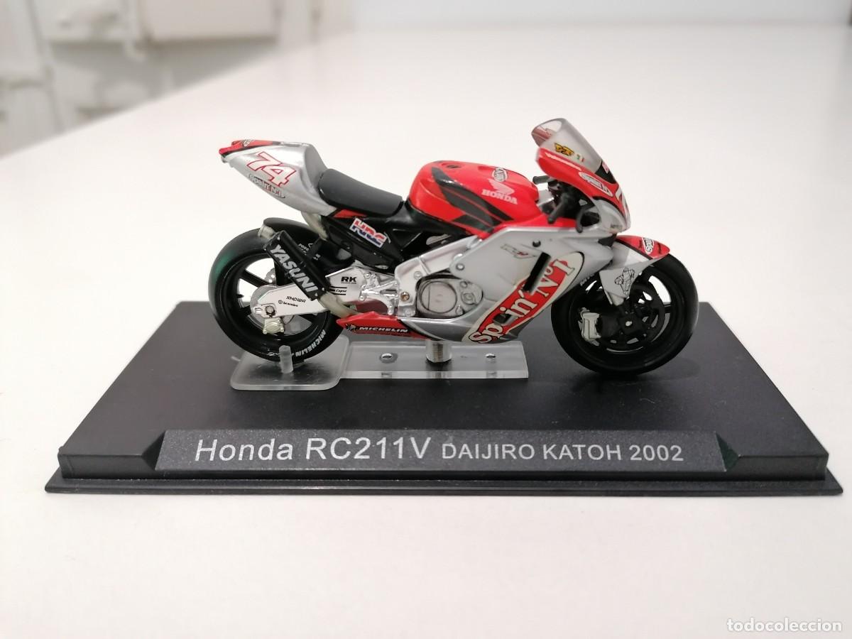 Motorradmodelle: Altaya 1/24 Honda RC211V Daijiro Katoh 2002 Buen Estado