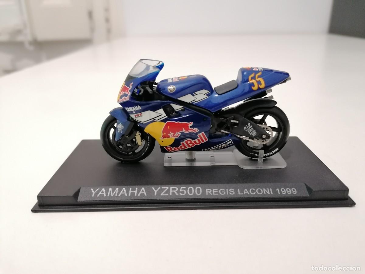Motos a escala: Altaya 1/24 Yamaha YZR500 Regis Laconi 1999 Buen Estado