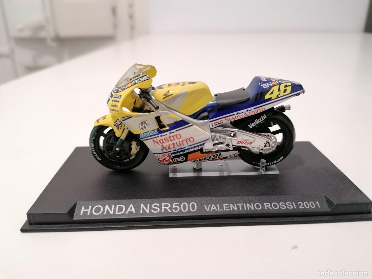 Motorradmodelle: Altaya 1/24 Honda NSR500 Valentino Rossi 2001 Buen Estado