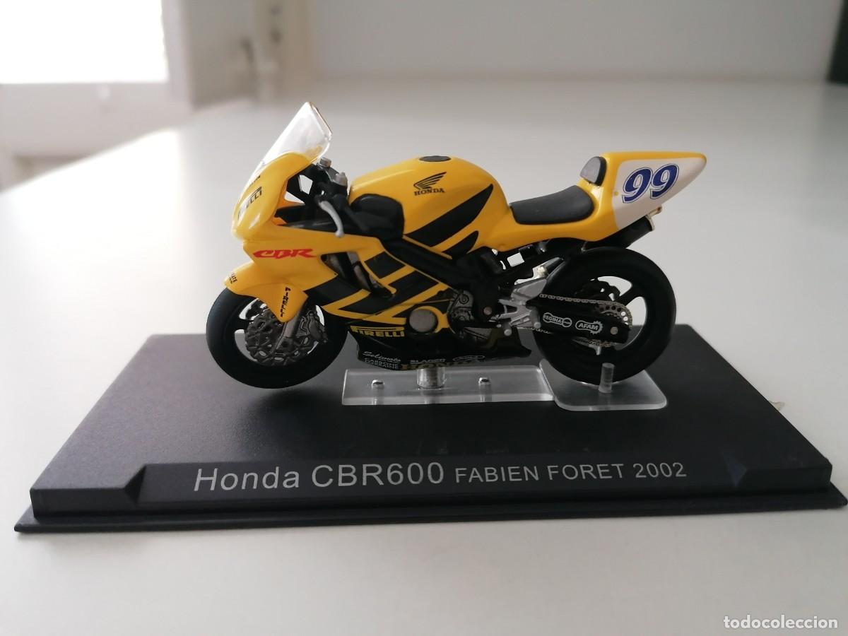 Motos a escala: Altaya 1/24 Honda CBR600 Fabien Foret 2002 Buen Estado