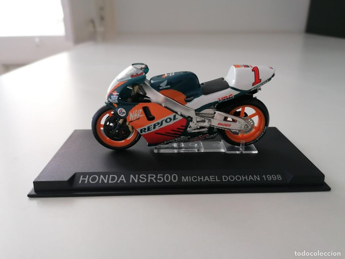 Motos a escala: Altaya 1/24 Honda NSR500 Michael Doohan 1998 Buen Estado