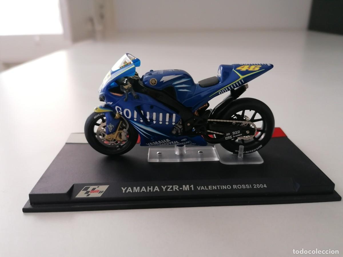 Motos a escala: Altaya 1/24 Yamaha YZR-M1 Valentino Rossi 2004 Buen Estado