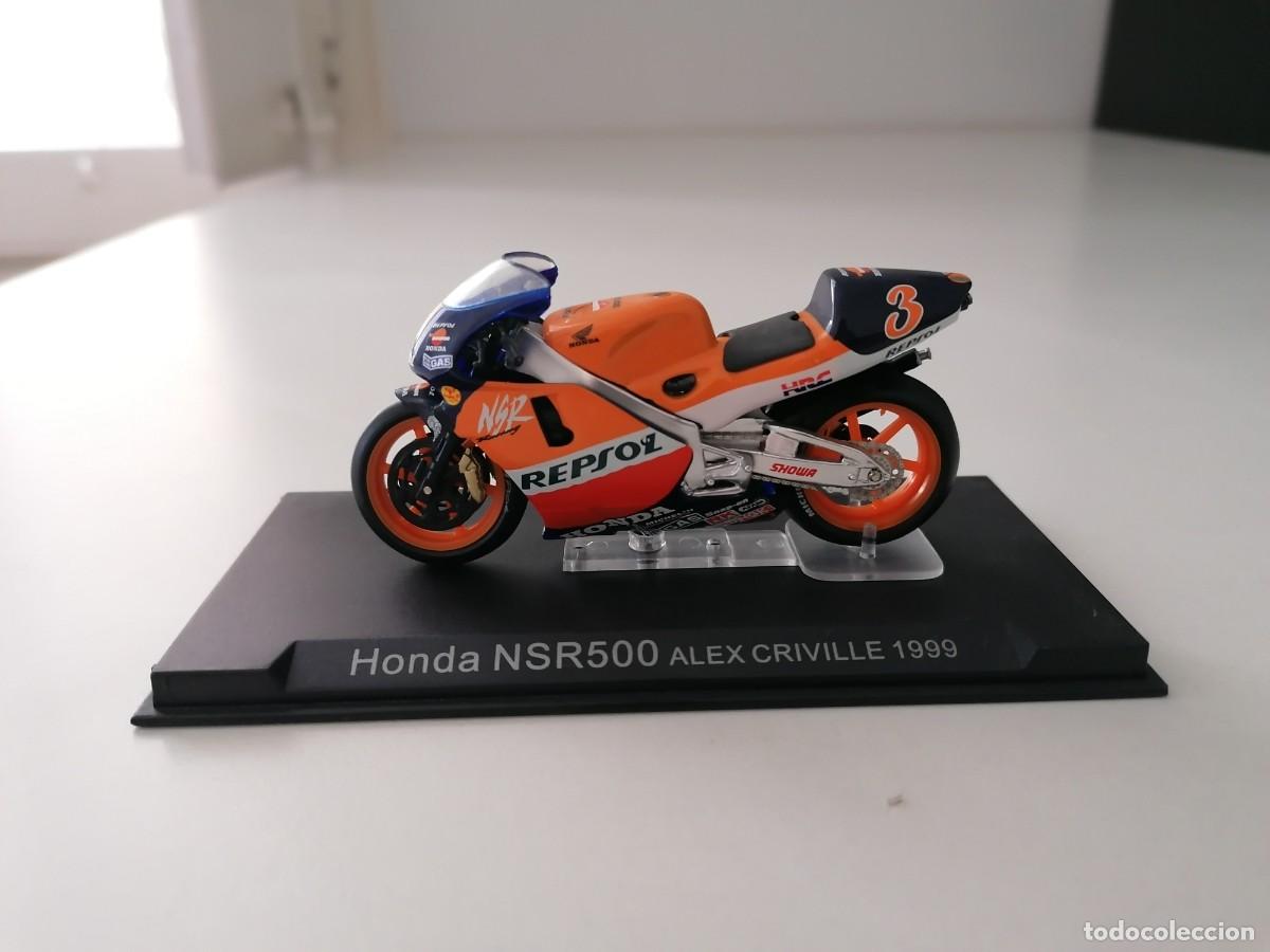 Motos a escala: Altaya 1/24 Honda NSR500 Alex Criville 1999 Buen Estado