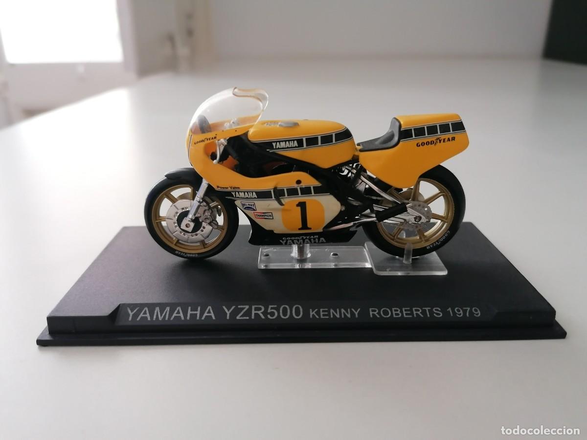 Motos a escala: Altaya 1/24 Yamaha YZR500 Kenny Roberts 1979 Buen Estado