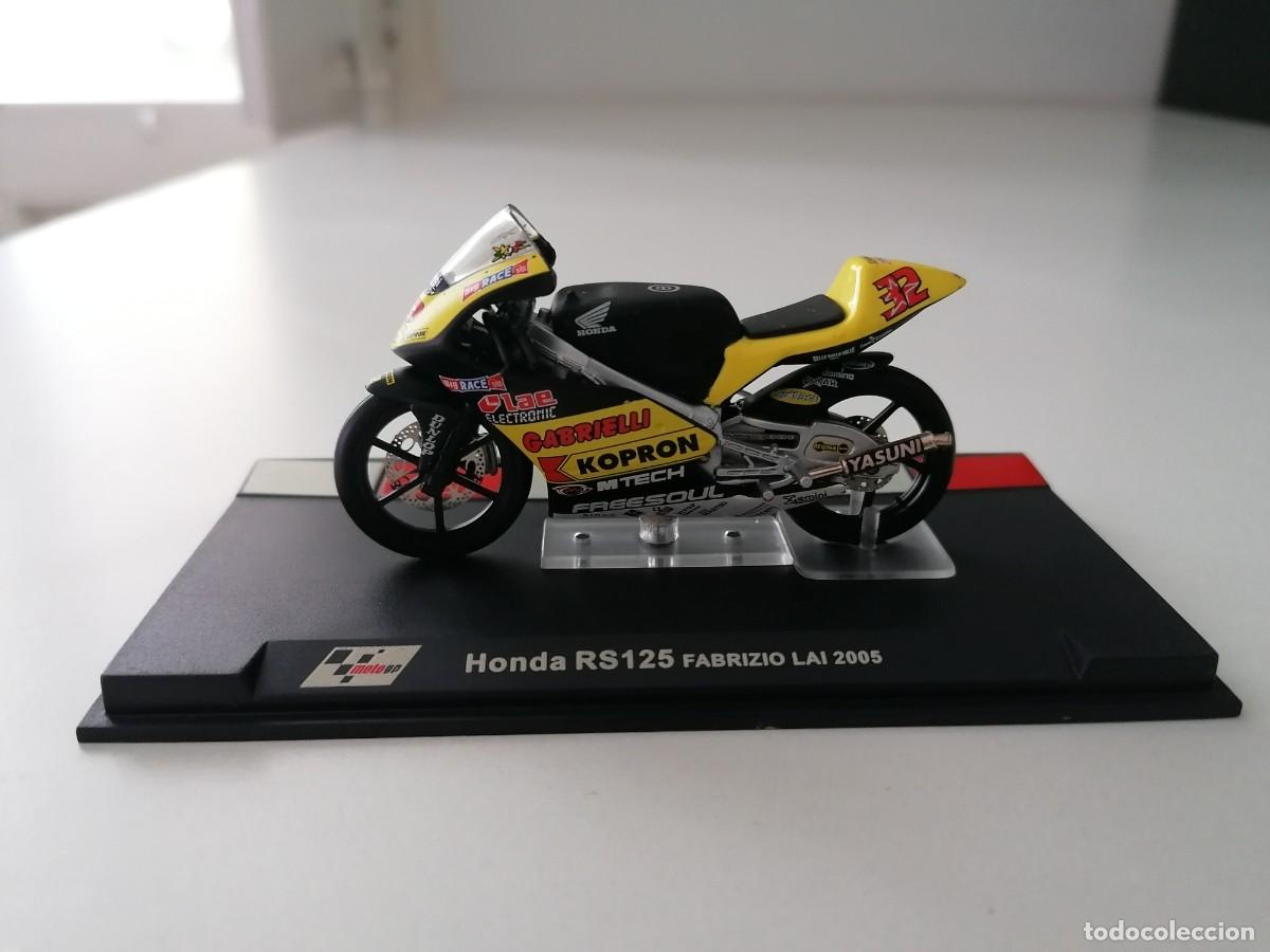 Motos a escala: Altaya 1/24 Honda RS125 Fabrizio Lai 2005 Buen Estado