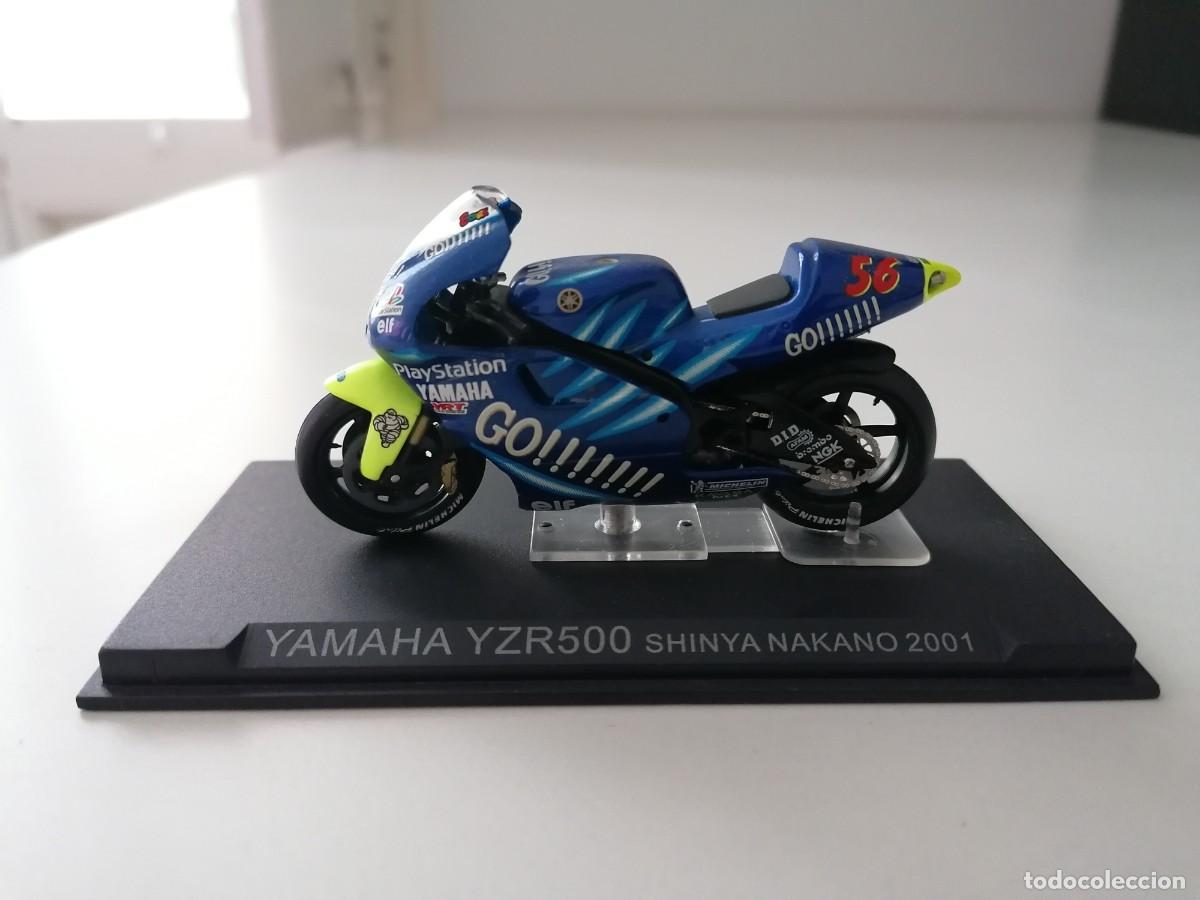 Motos a escala: Altaya 1/24 Yamaha YZR500 Shinya Nakano 2001 Buen Estado