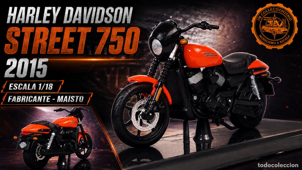 Motos &agrave; l'&eacute;chelle: Harley Davidson Street 750 2015