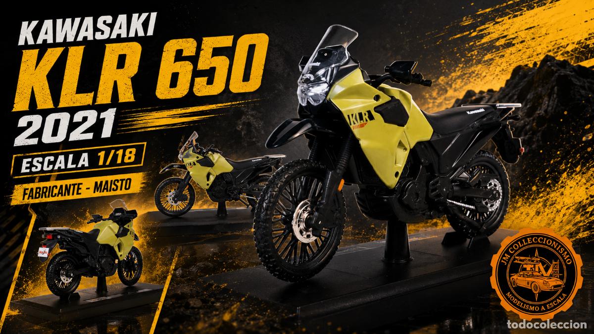 Motos a escala: KAWASAKI KLR 650 2021 - Foto 1