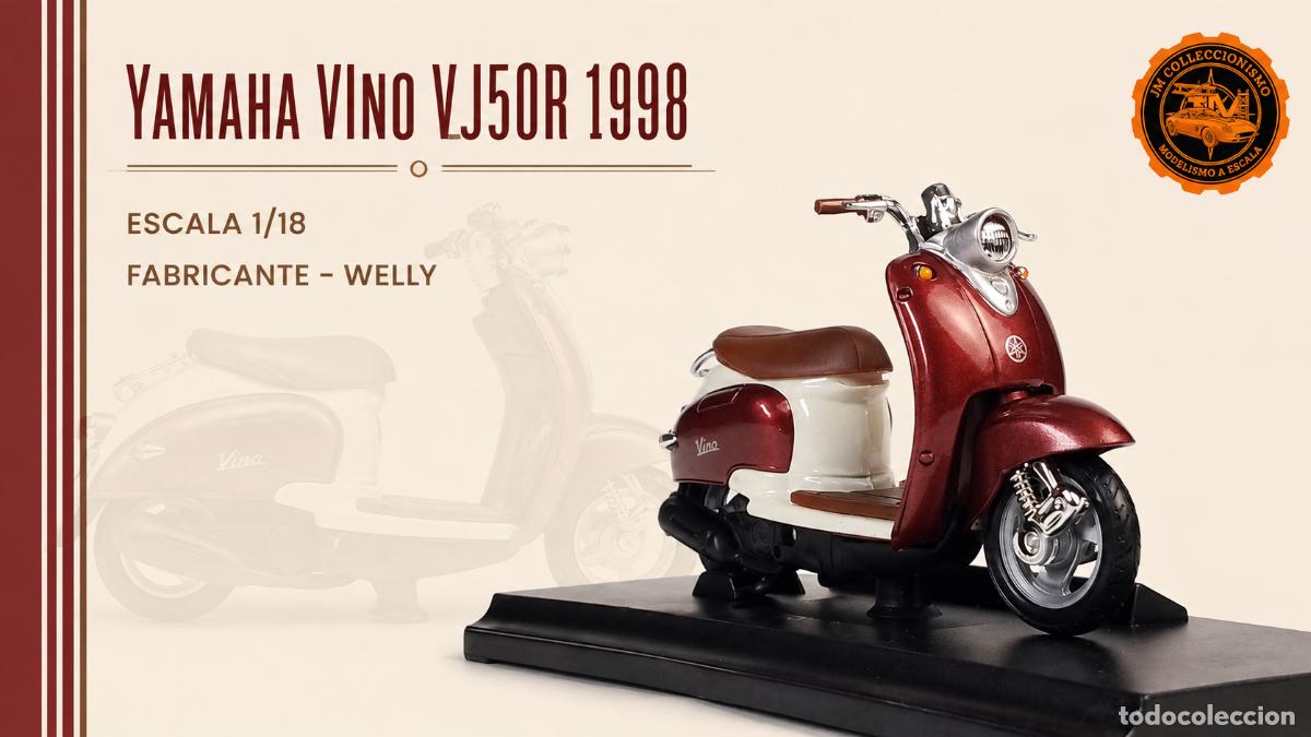 Motorcycle Models: Yamaha Vino VJ50R 1998