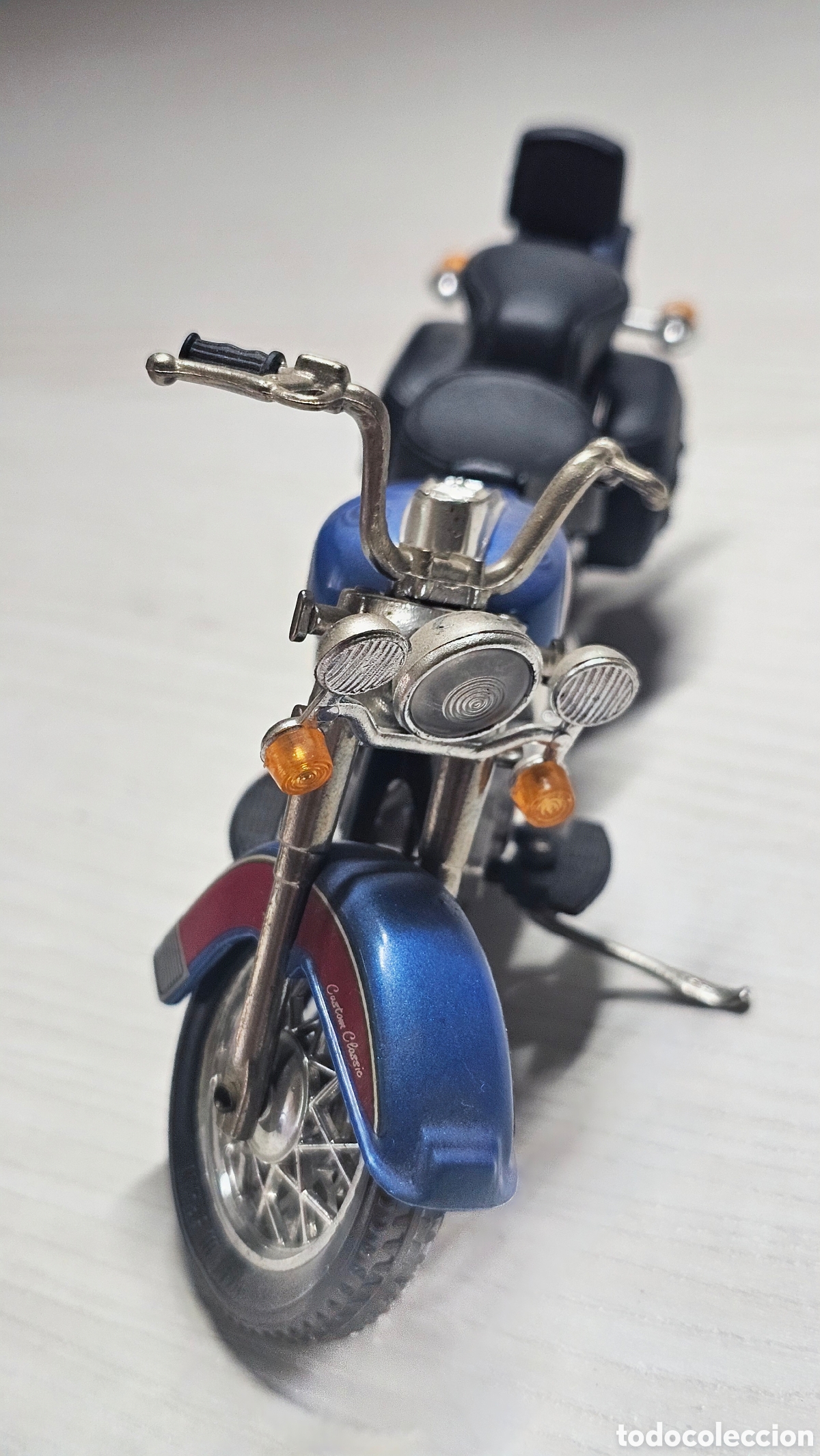 Motos a escala: Moto Harley Davidson de metal