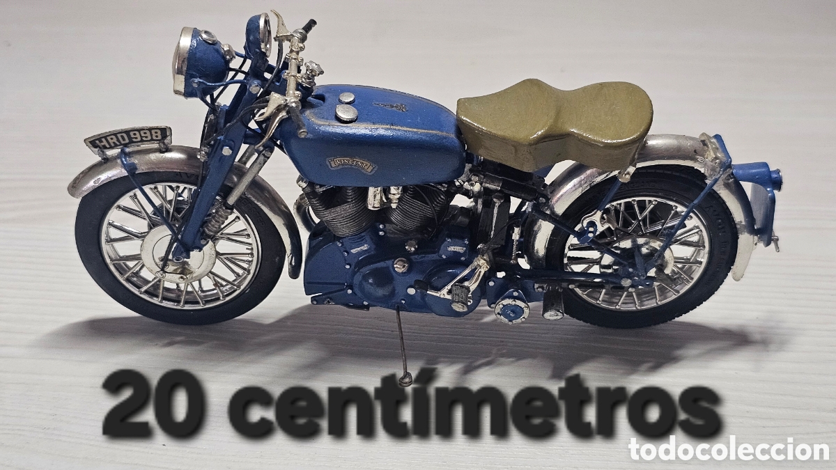 Motos a escala: Motocicleta Vincent HRD Black Shadow