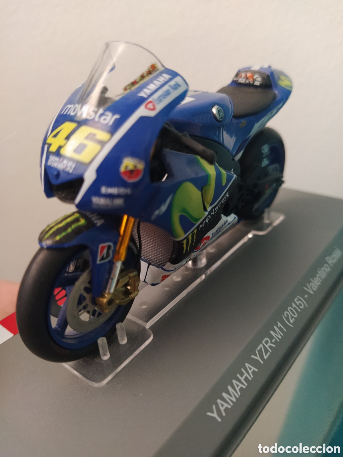 Motos a escala: Moto valentino rossi Yamaha Yzr-M1