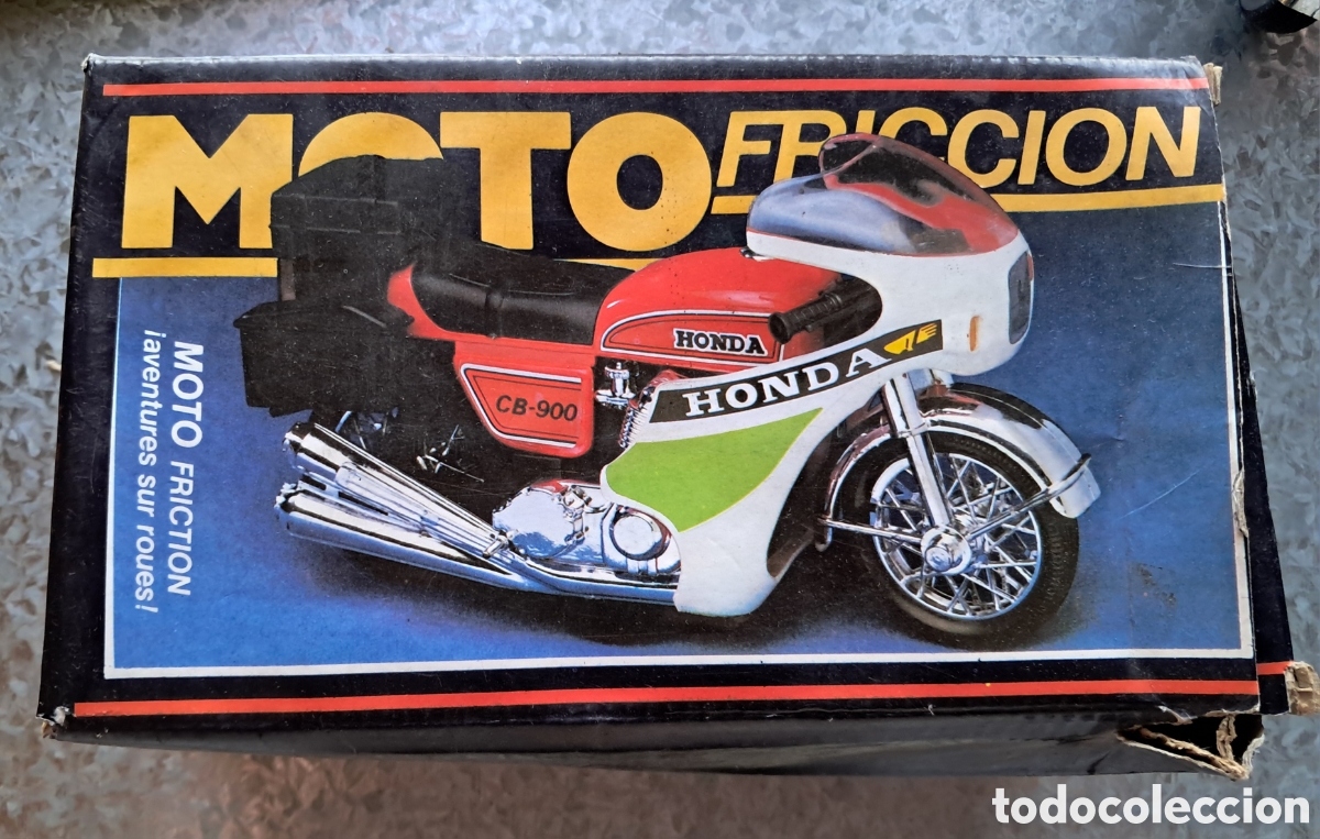 Motorcycle Models: MARTOYS Moto friccion Honda. A&ntilde;os 80