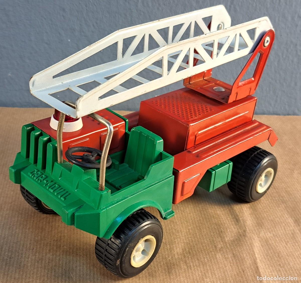 Motos a escala: Cami&oacute;n de bomberos Car-Movil, a&ntilde;os 70&ndash;80, Made in Spain