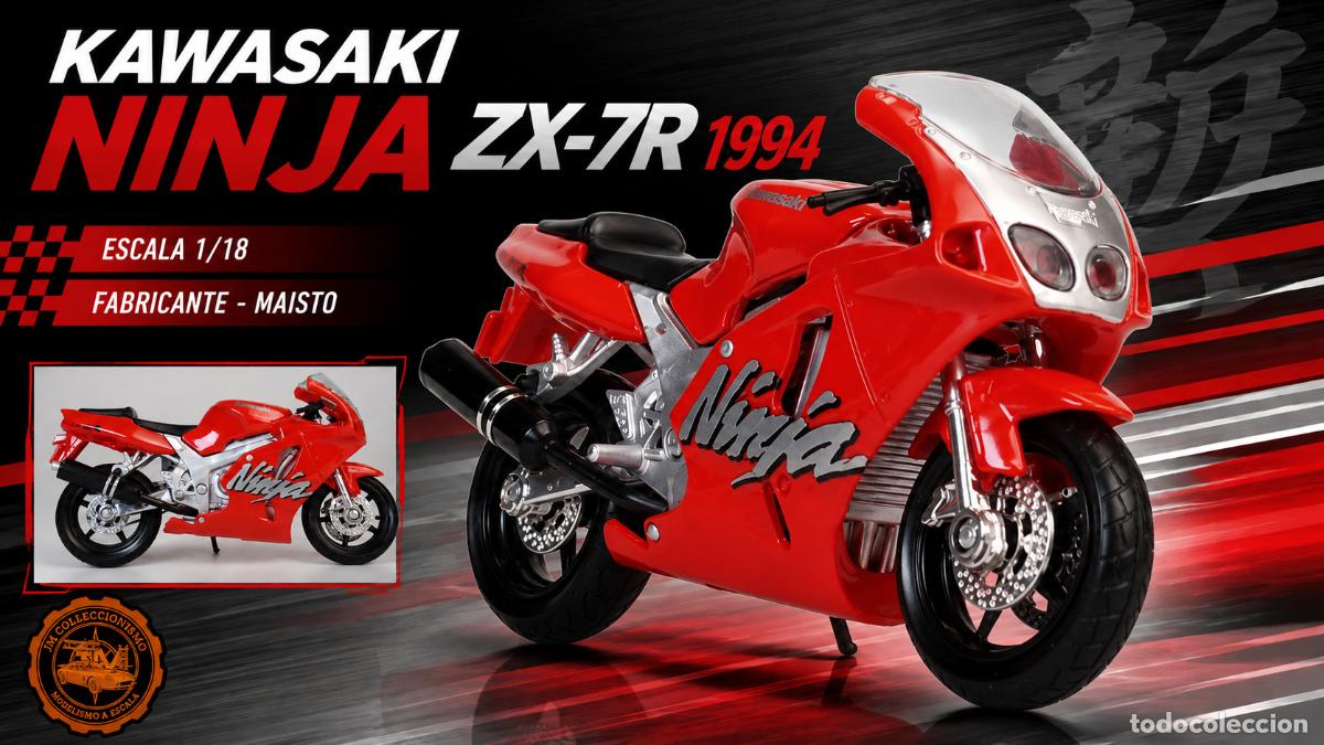 Motos in scale: Kawasaki Ninja ZX-7R 1994