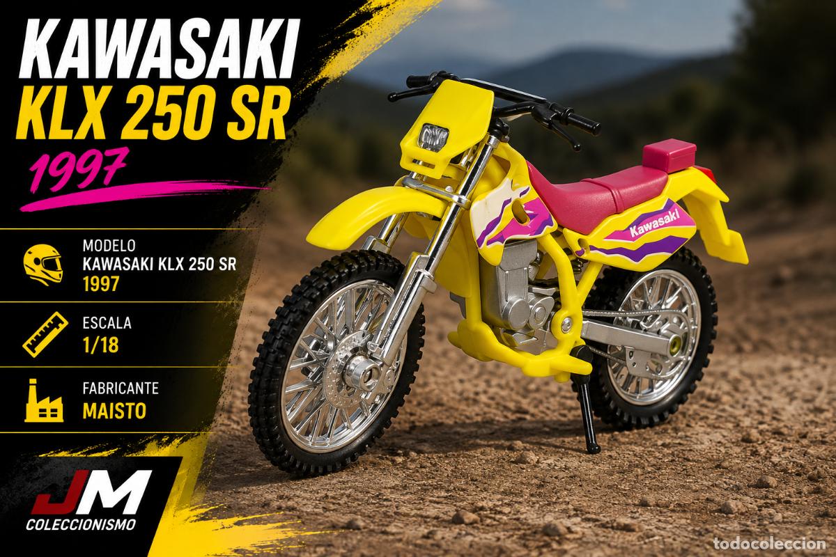 Motos in scale: Kawasaki KLX 250SR 1994