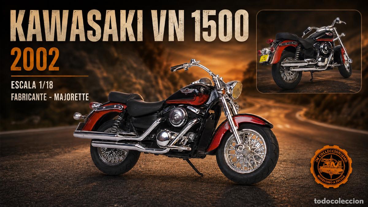 Motos a escala: KAWASAKI VN 1500 2002 - Foto 1