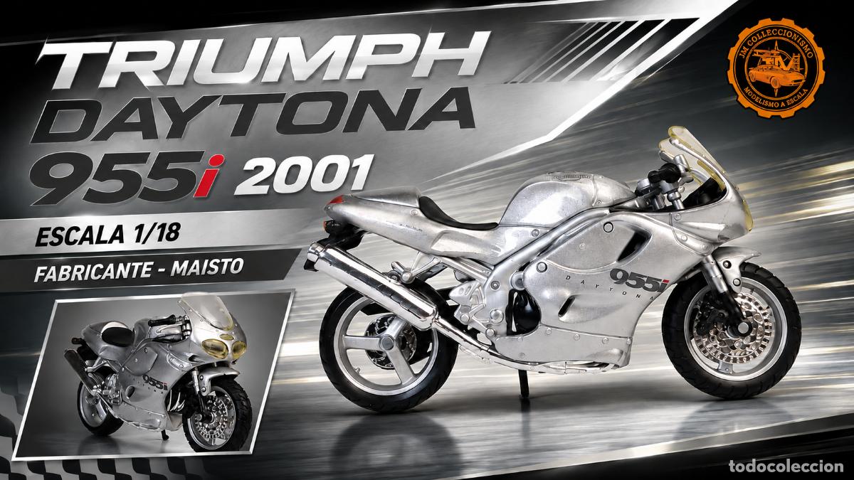 Motos a escala: Triumph Daytona 955i 2001 - Foto 1