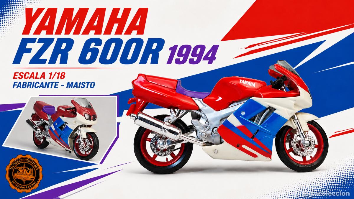 Motos in scale: Yamaha FZR600 R 1994