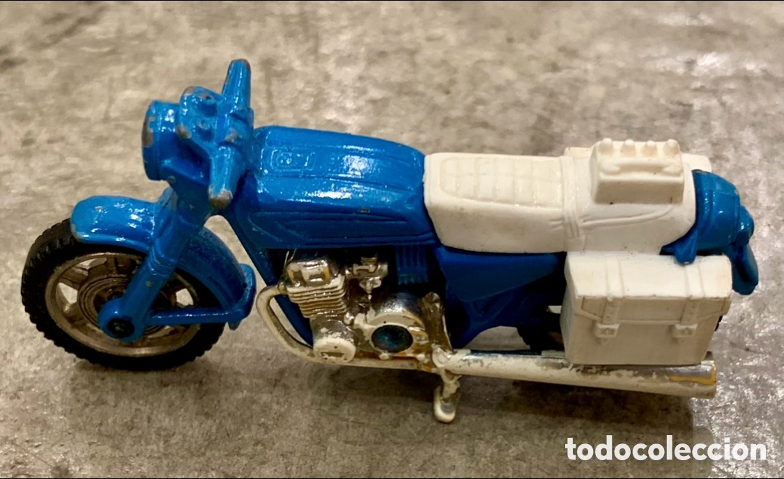 Motos a escala: Juguete. Moto MAJORETTE. Made in France.