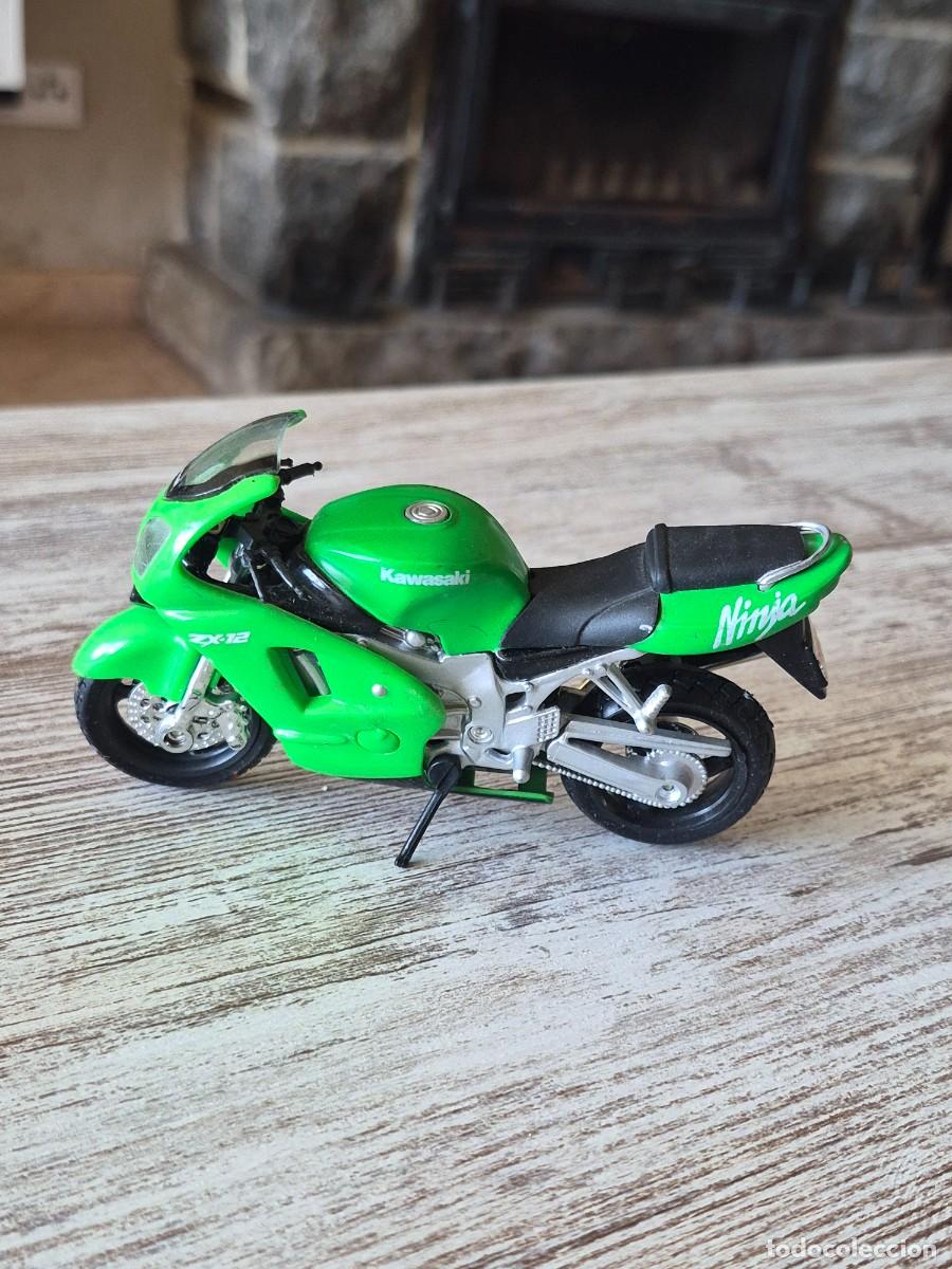 Motos in scale: Moto Kawasaki Ninja | Maisto Escala 1:18