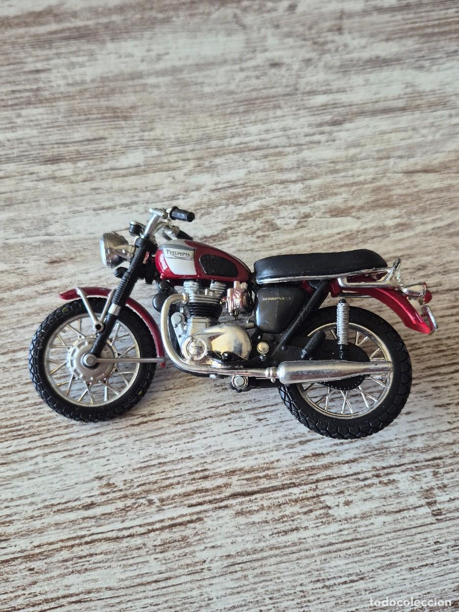 Motos in scale: Moto Triumph | Maisto Escala 1:18