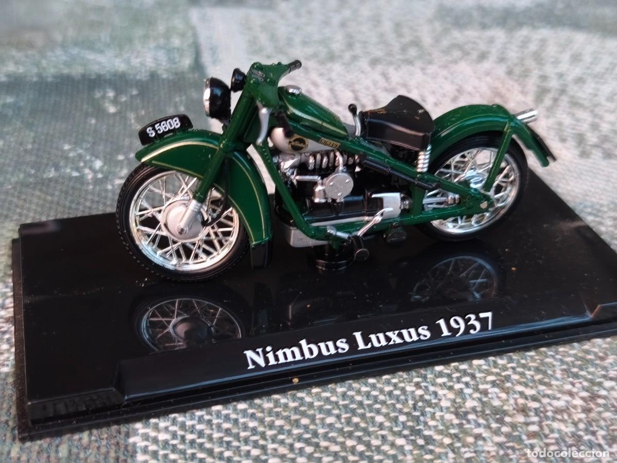 Motos a escala: Nimbus Luxus Lexus 1937. Escala 1/24. Atlas Ixo.