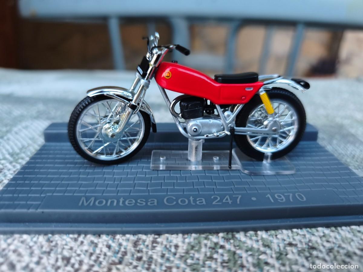 Motos a escala: Montesa Cota 247 (1970). Escala 1/24. Altaya Ixo.