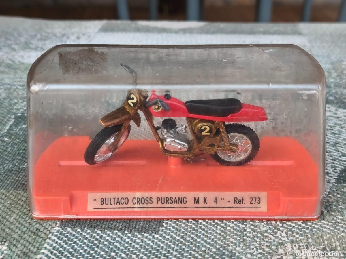 Motos a escala: Bultaco Cross Pursang M.K.4. Guiloy Ref. 273. Escala 1/24.