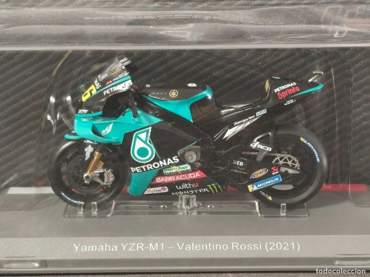 Motos a escala: Moto GP. Yamaha YZR-M1 V. Rossi 2021. Escala 1/18. Leer bien descripci&oacute;n