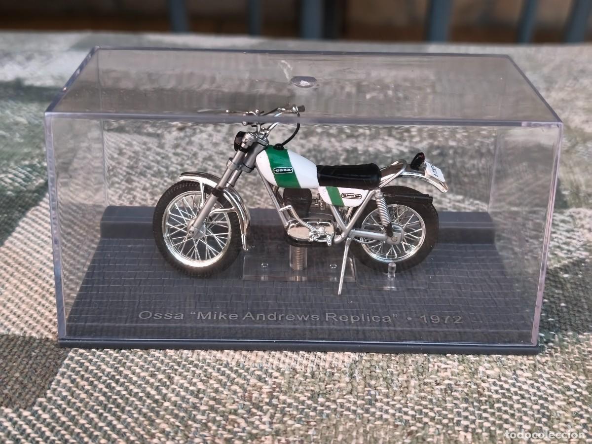 Motos a escala: Ossa Mike Andrews Replica. MAR. 1972. Altaya Ixo. Escala 1/24.
