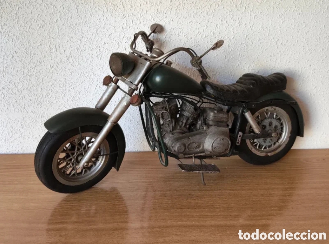 Motos a escala: MOTOCICLETA DE CHAPA